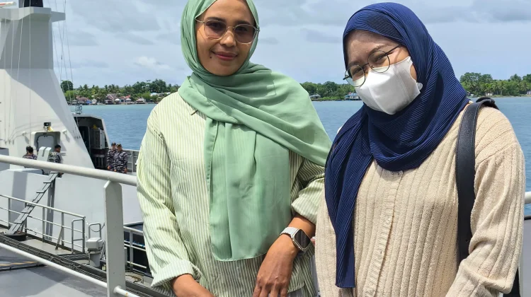 Ramah akan Pengunjung Kedatangan KRI Balongan 908 disenangi Masyarakat