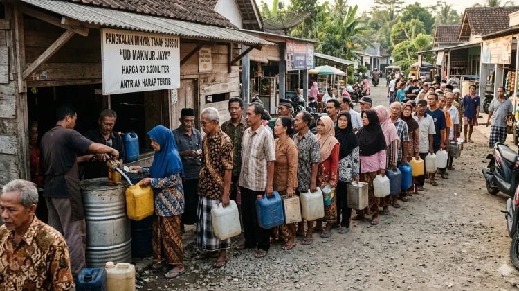 Minyak Tanah Langka akibat Praktek Jual Kembali