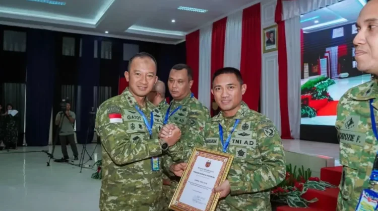 Kodim Tual Raih Penghargaan Komitmen Hijau