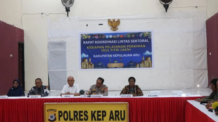 Rapat Lintas Sektoral Siapkan Pengamanan Idul Fitri 2026