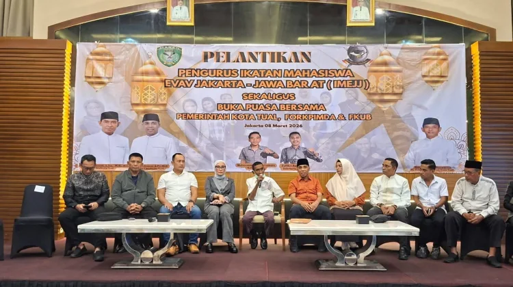Pelantikan IMEJJ Sekaligus Bukber Pemkot Tual