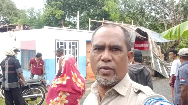 Cuaca Ekstrim di Tual Akibatkan Rumah Rusak dan Pohon Tumbang