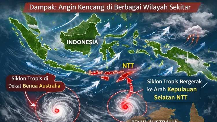 Cuaca Ekstrim yang Melanda Kepulauan Kei Dipicu Anomali Cuaca
