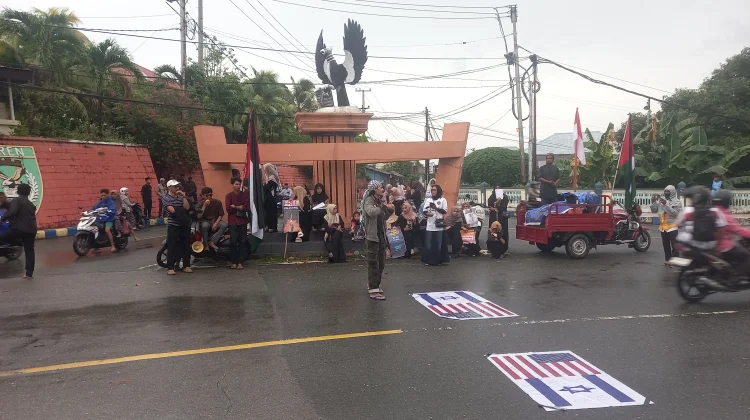 Seruan Aksi Solidaritas untuk Palestina di Kota Tual
