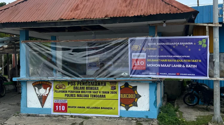 10 Pos Pengamanan Ops Ketupat Salawaku Malra Mulai Beroperasi