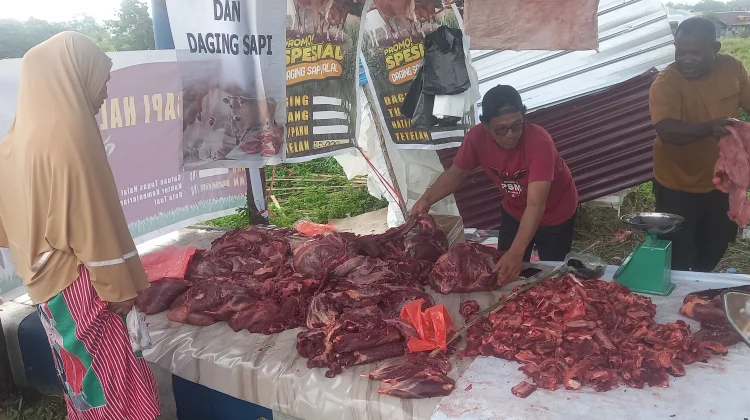 Permintaan Daging Meningkat jelang Idul Fitri