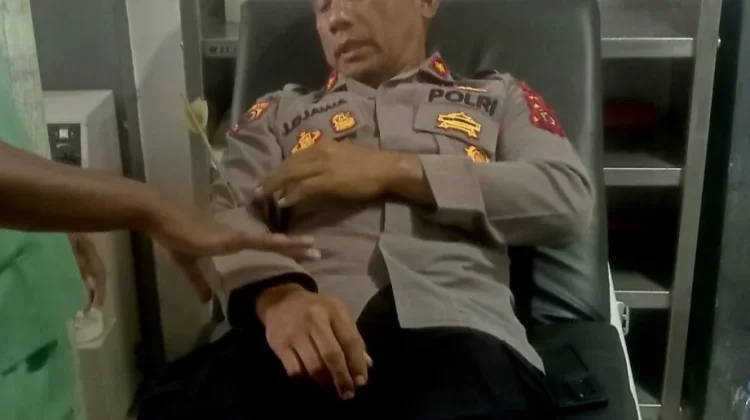 Wakapolres dan Kasat Reskrim Kena Panah, buntut Ohoi Danar Memanas