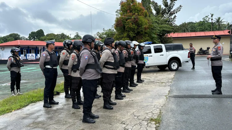 Polres Tual BKO-kan Personil Tangani Konflik di Danar