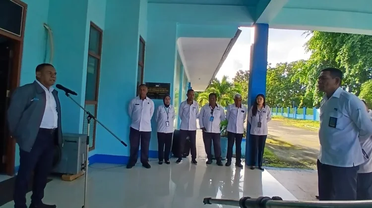 Resubun Pimpin Apel Perdana LPP RRI Tual