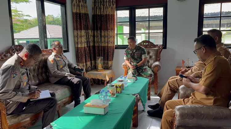 Bahas Pengungsi Danar, Polres Malra Gandeng Kodim dan Kesbangpol