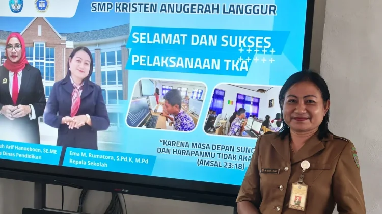Peserta Ujian TKA di SMP Anugerah Telah Dipersiapkan Matang