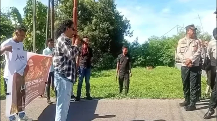 Demo Bertajuk “Lonceng Kematian” Tuntut APH Tangkap Dalang UP3