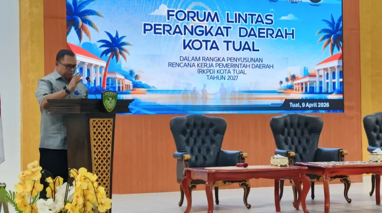 Forum Lintas Perangkat Daerah Bahas RKPD Kota Tual 2027
