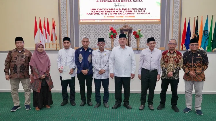 ATR/BPN Gandeng UIN Datokarama Palu, Mahasiswa Dilibatkan Legalisasi Tanah Wakaf