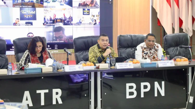 Wamen Ossy Tekankan Komitmen Pelayanan Publik di BPN Sumatera Utara