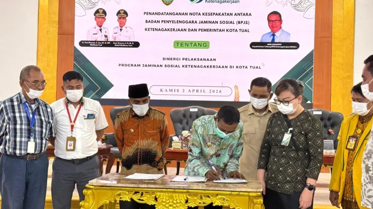 BPJS Ketenagakerjaan dan Pemkot Tual Perkuat Sinergi