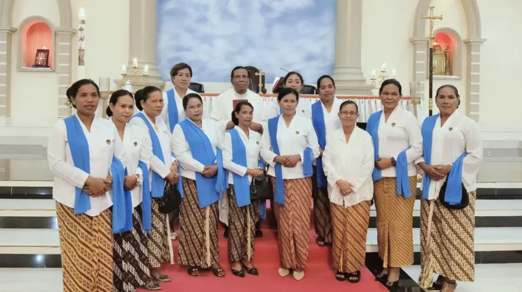 Pelantikan WKRI St. Rita Paroki Ohoijang Periode 2026-2029
