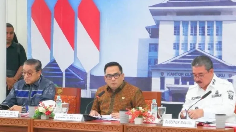 BPN Maluku Paparkan Capaian Reforma Agraria di Hadapan Komisi II DPR RI