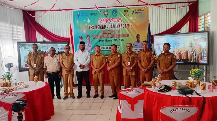 Dikbud Aru Laksanakan TKA Skala Nasional 2026 di Dobo