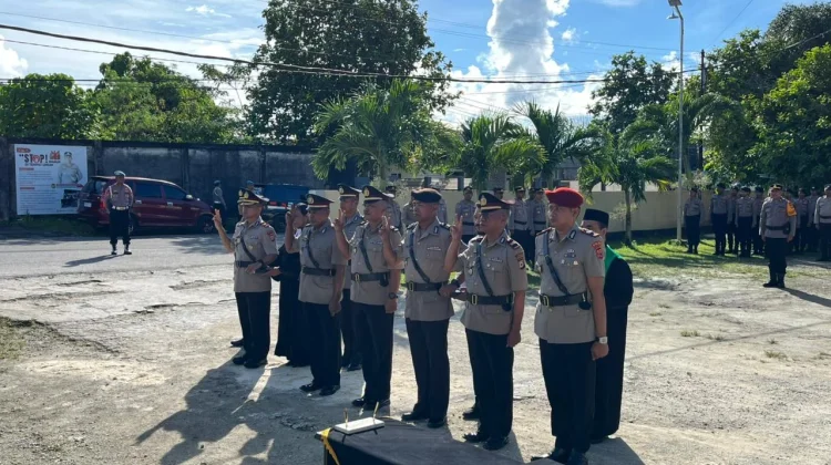 Pagi Ini, Sejumlah Pejabat Utama Polres Malra Diserahterimakan