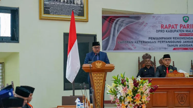 DPRD Maluku Tenggara Sampaikan 90 Rekomendasi, Soroti Kinerja 33 OPD