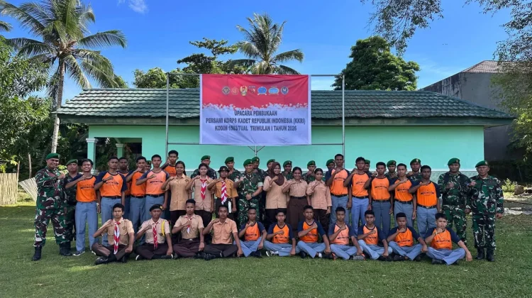 Dandim 1503/Tual Buka Persami KKRI, Tanamkan Jiwa Patriotisme sejak Dini