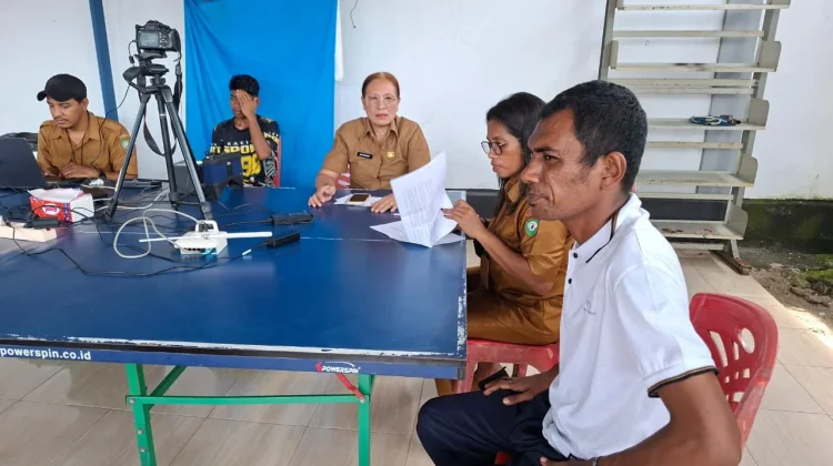 Lapas Tual Pastikan NIK Warga Binaan Valid Dengan Update Data Kependudukan