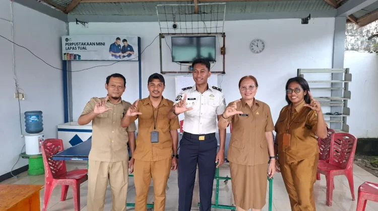 Lapas Tual Pastikan NIK Warga Binaan Valid Dengan Update Data Kependudukan