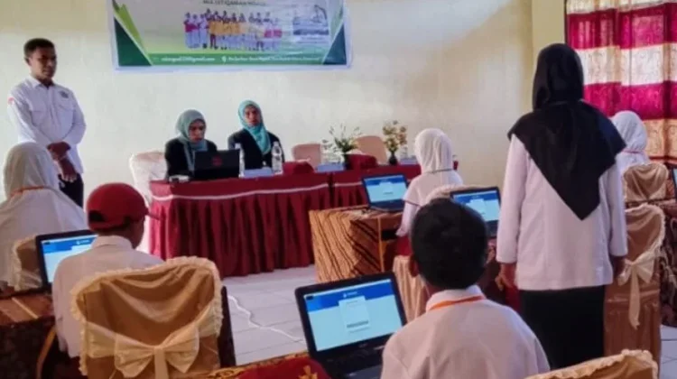 Rumra Buka Ujian Praktik MIN 1 Tual