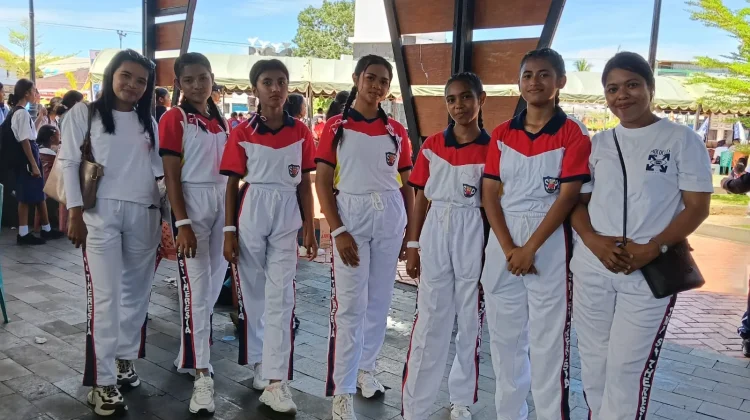 SMP St Theresia Langgur Antusias ikuti Lomba jelang Hardiknas
