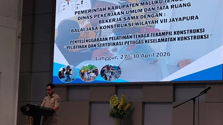52 Peserta Lintas Instansi Ikuti Sertifikasi Keselamatan Konstruksi di Malra