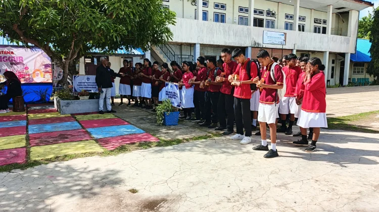 Siswa SMP Budhi Mulia Antusias Ikuti Dialog Bersama RRI Tual