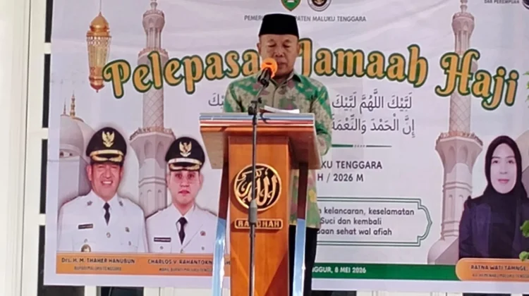 Pemkab Maluku Tenggara Titip Doa dan Harapan kepada Dua Jemaah Haji