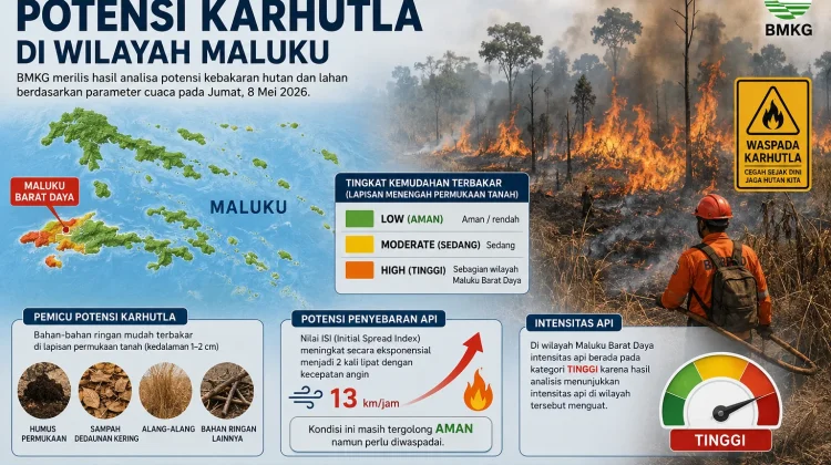 BMKG Analisa Potensi Karhutla di Wilayah Maluku