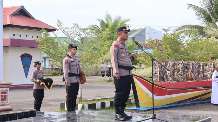 Kapolres Aru Tekankan Profesionalisme Pejabat Baru Polres