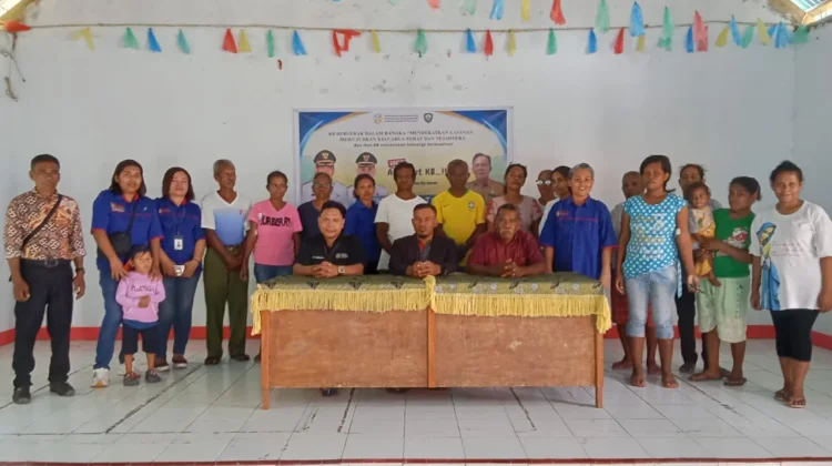 Pelayanan KB Bergerak DPPKBD Malra Sambangi 3 Ohoi di KUBA