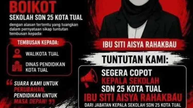 Sekolah Nonformal Diterapkan Selama Aksi Boikot SDN 25 Kota Tual