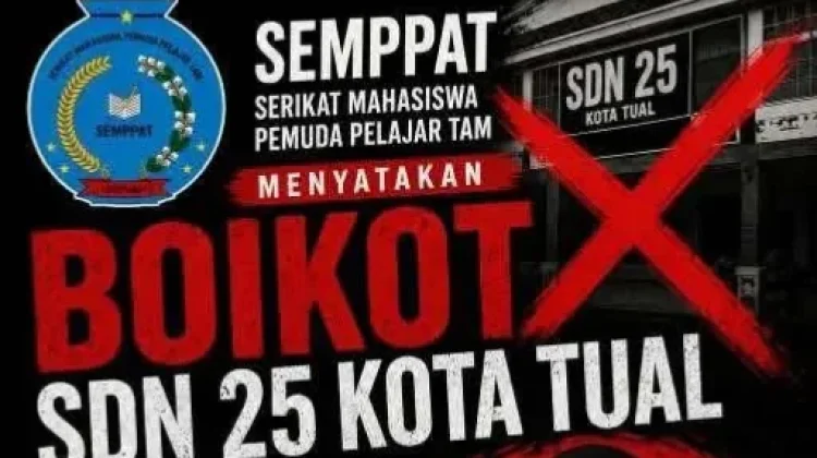 Sekolah Nonformal Diterapkan Selama Aksi Boikot SDN 25 Kota Tual