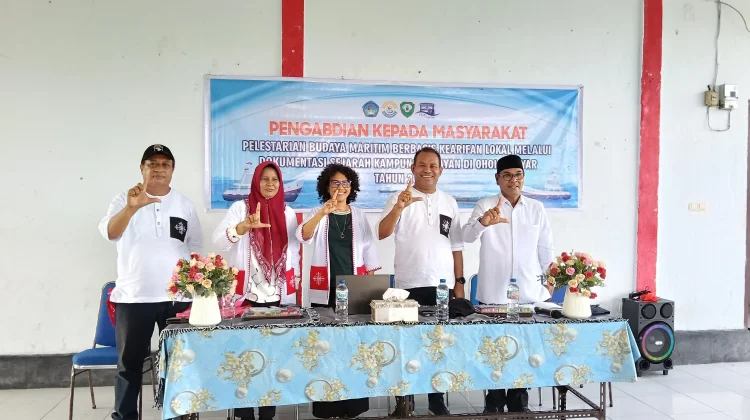 150 Mahasiswa Unpatti Telusuri Jejak Sejarah Maritim di Kei