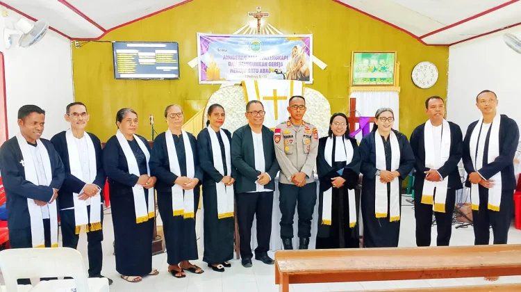 Polres Aru Gencarkan Imbauan Kamtibmas di Rumah Ibadah Cegah Tawuran Anak