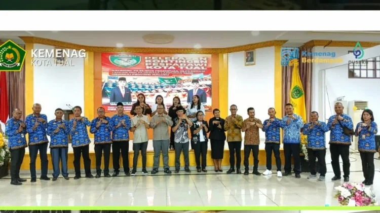 Pj. Sekda Kota Tual Lepas Kontingen Pesparawi Tahun 2026