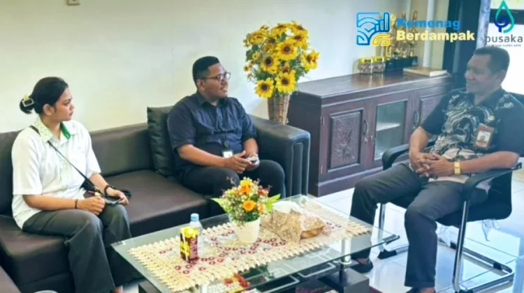 Kemenag Tual Terima Kunjungan Pegadaian Unit Tual