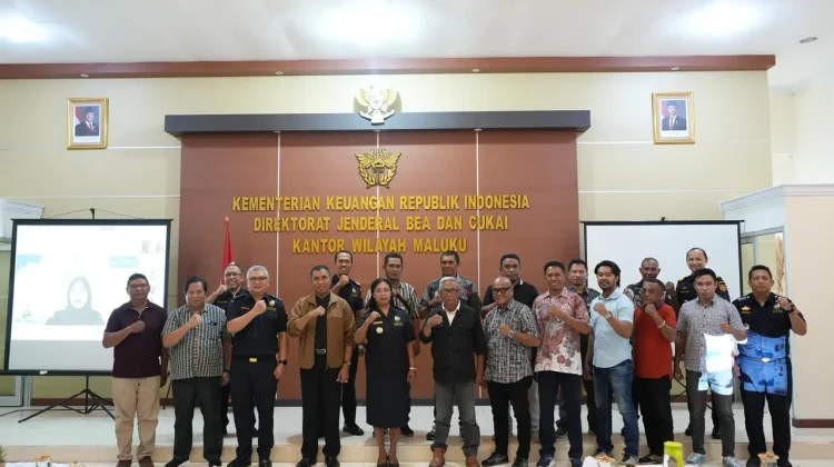 Kanwil DJBC Maluku Perkuat Sinergi Pengawasan Rokok Ilegal Bersama PJT