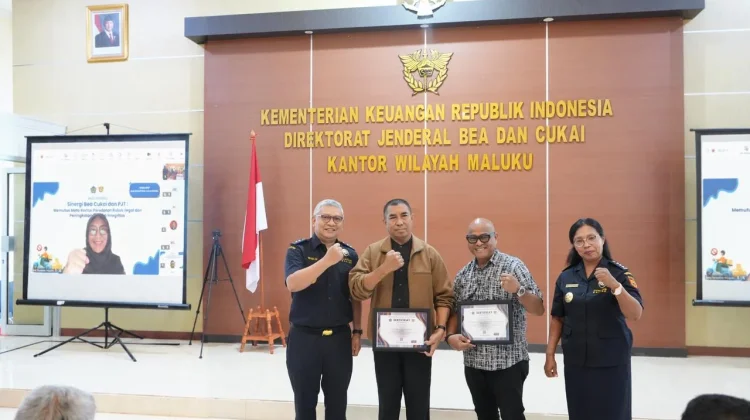 Kanwil DJBC Maluku Perkuat Sinergi Pengawasan Rokok Ilegal Bersama PJT
