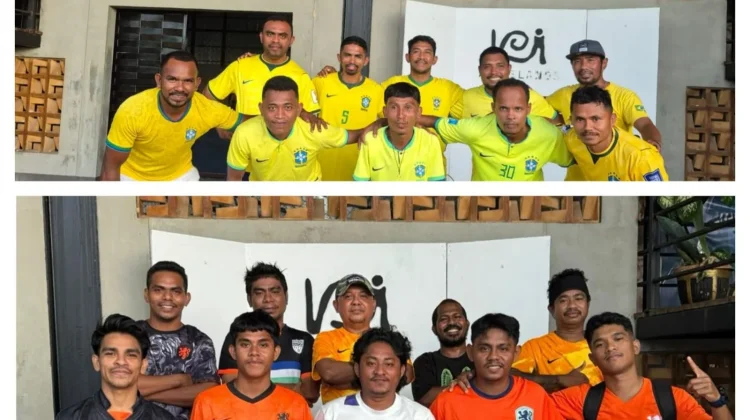 Komunitas Fans Brasil dan Belanda Kepulauan Kei Langsungkan Laga Persahabatan