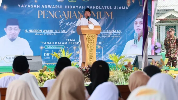 Menteri ATR/BPN  Nusron Wahid  minta jajaranya Amanah dan Permudah pelayanan publik