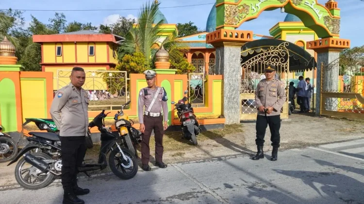 Amankan Sholat Idul Adha 1447 Hijriyah, 117 Personil Polres Tual Diterjunkan