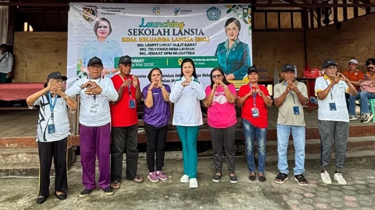 Ketua TP PKK Kabupaten Kepulauan Tanimbar Launching Bina Keluarga Lansia