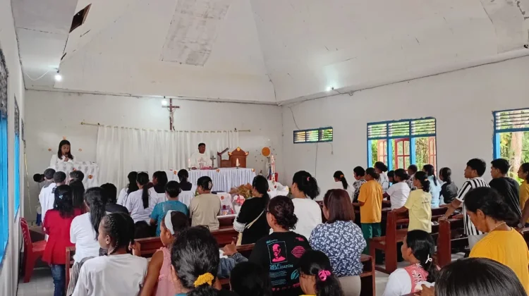 Penutupan Bulan Maria di Stasi Kota Lama Berlangsung Khidmat