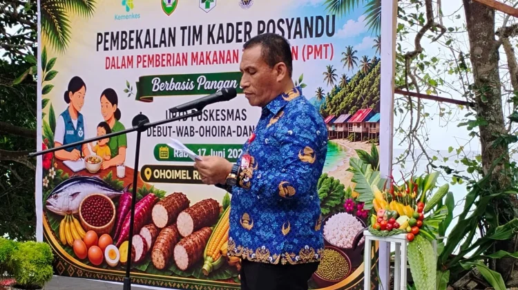 59 Kader Posyandu Maluku Tenggara Ikuti Pembekalan PMT Berbasis Pangan Lokal